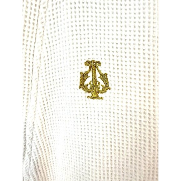 Bal a Versailles Bathrobe Womens - Paris France - White Kimono Style Tie Closure - Picture 9 of 10